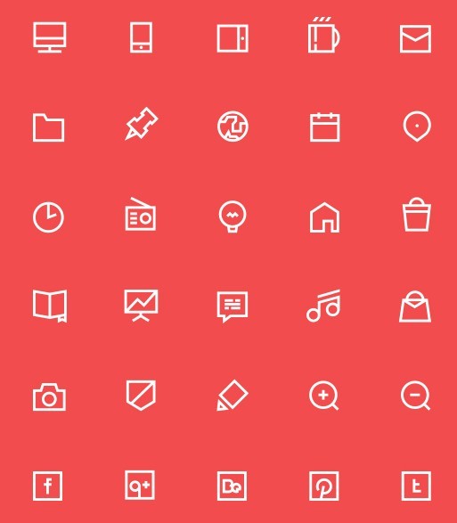 Free 55 icons set